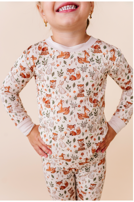 Bamboo Pajama Set - Woodland Whimsy