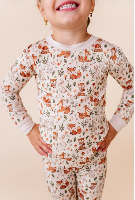 Bamboo Pajama Set - Woodland Whimsy