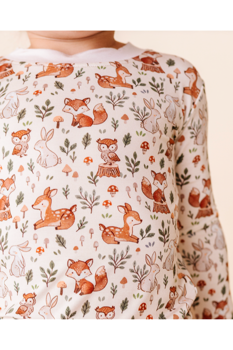 Bamboo Pajama Set - Woodland Whimsy