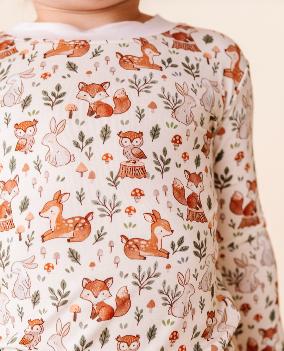 Bamboo Pajama Set - Woodland Whimsy