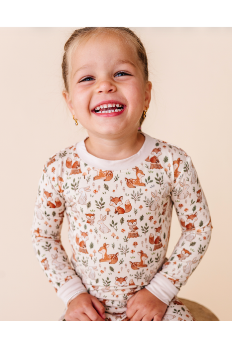 Bamboo Pajama Set - Woodland Whimsy