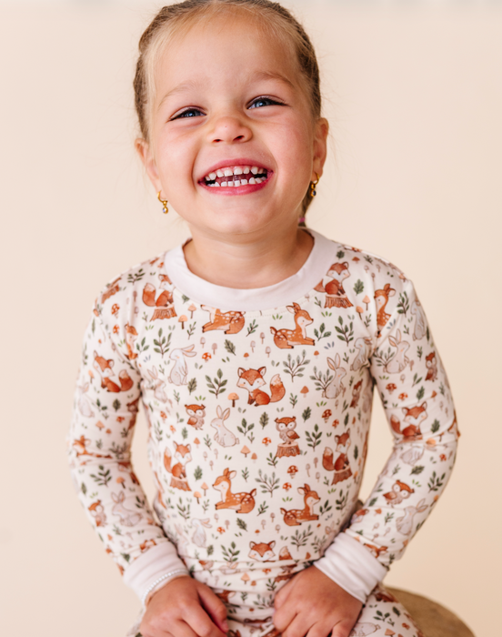 Bamboo Pajama Set - Woodland Whimsy