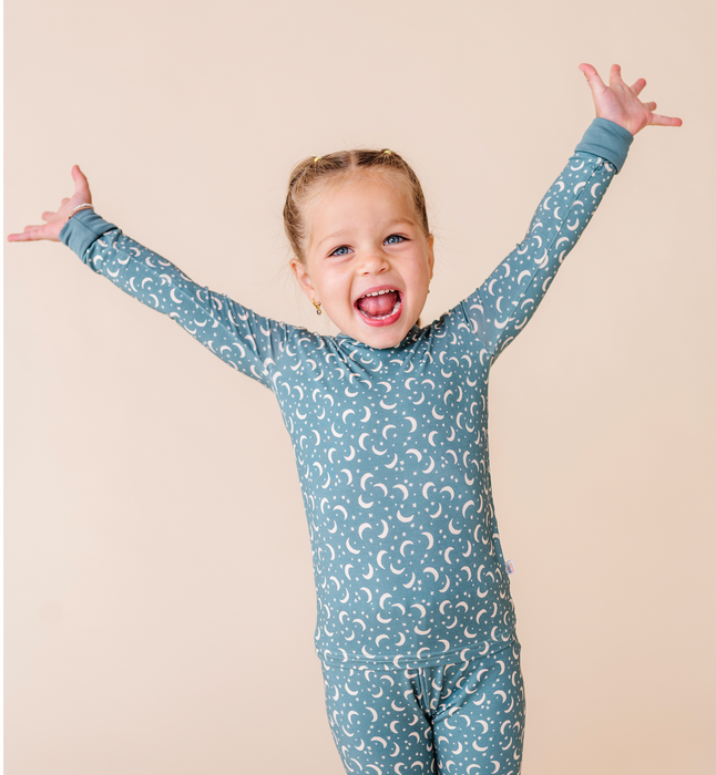 Bamboo Pajama Set - Love You To the Moon