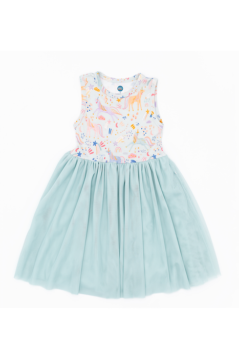 PREORDER! Bamboo Tulle Dress - Estelle Unicorn