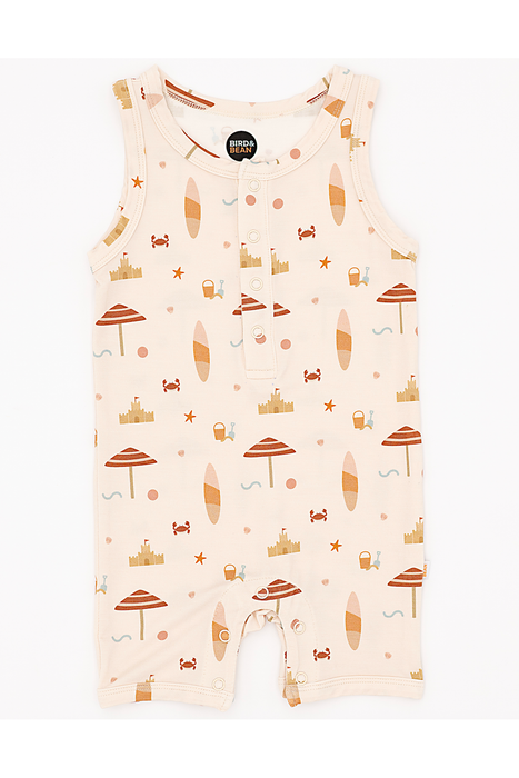 Beach Break Sleeveless Romper