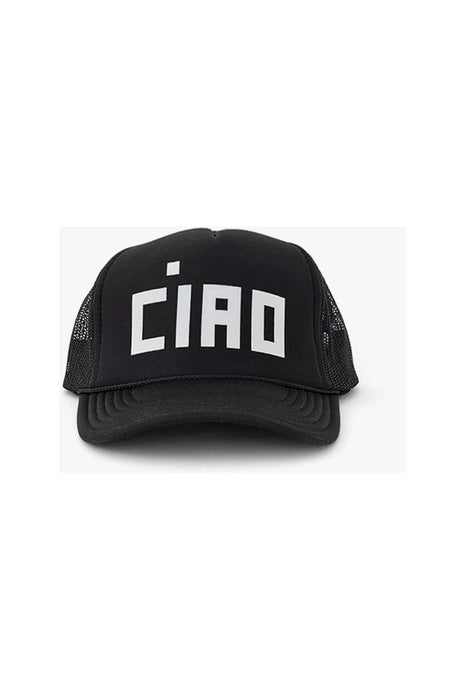 Ciao Block Print Trucker Hat