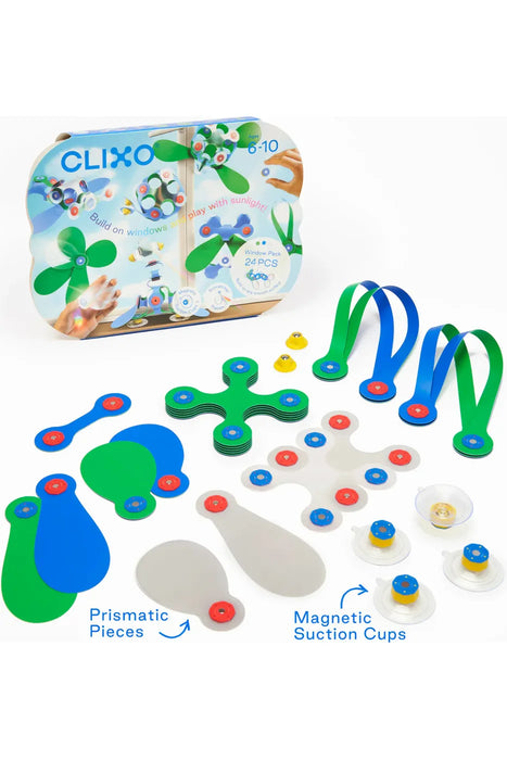 Clixo Window Pack Blue/Green/Primatic