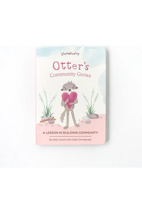 Otter's Building Connections Book + Lovey Set