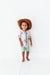 child model wearing billy cowboy western short and shirt set with cowboy hat on