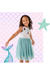 magic mermaid dress for little girls 