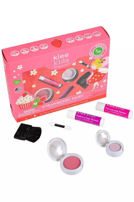 Strawberry Fairy Natural Play Makeup 4-PC Kit