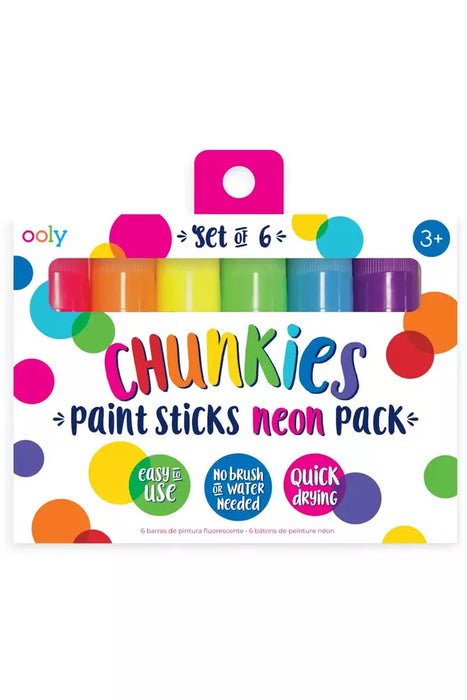 Chunkies Paint Sticks Neon - Set of 6