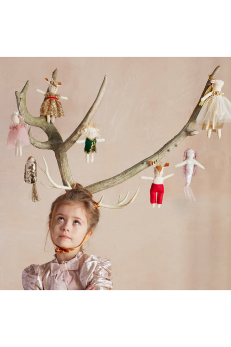 Mrs. Reindeer Ornament