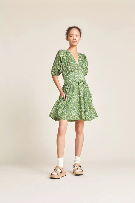 Gia Dress - Green Ivy