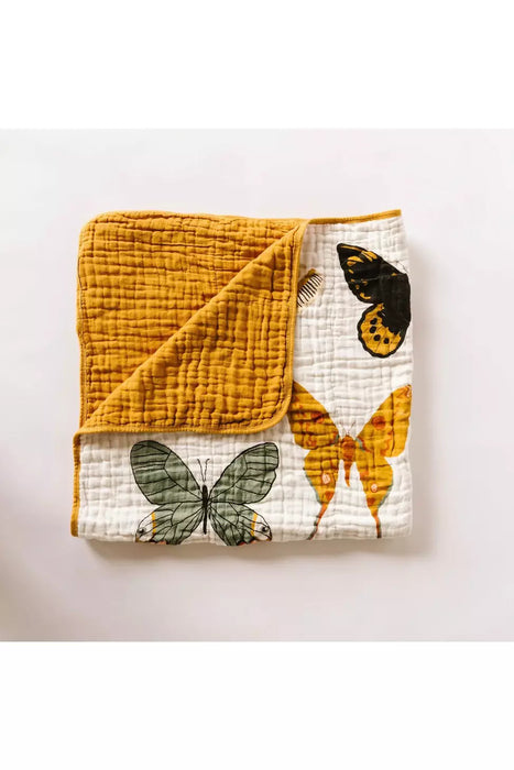 100% Cotton Butterfly Collector Quilt